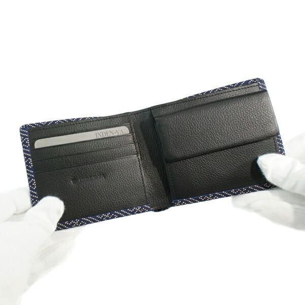 印傳屋（INDEN-YA） 印伝 甲州印伝 上原勇七 財布 二つ折り財布 印伝