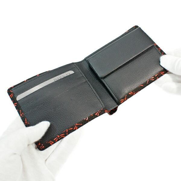 印傳屋（INDEN-YA） 印伝 甲州印伝 上原勇七 財布 二つ折り財布 印伝