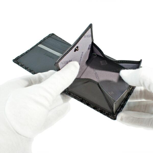 印傳屋（INDEN-YA） 印伝 甲州印伝 上原勇七 財布 二つ折り財布 印伝