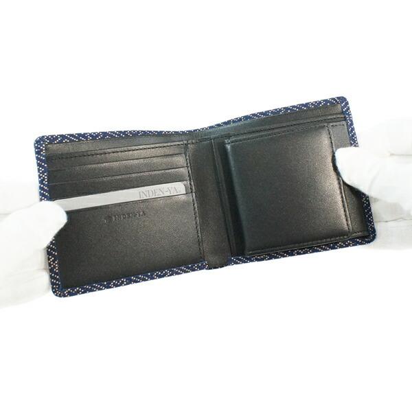 印傳屋（INDEN-YA） 印伝 甲州印伝 上原勇七 財布 二つ折り財布 印伝