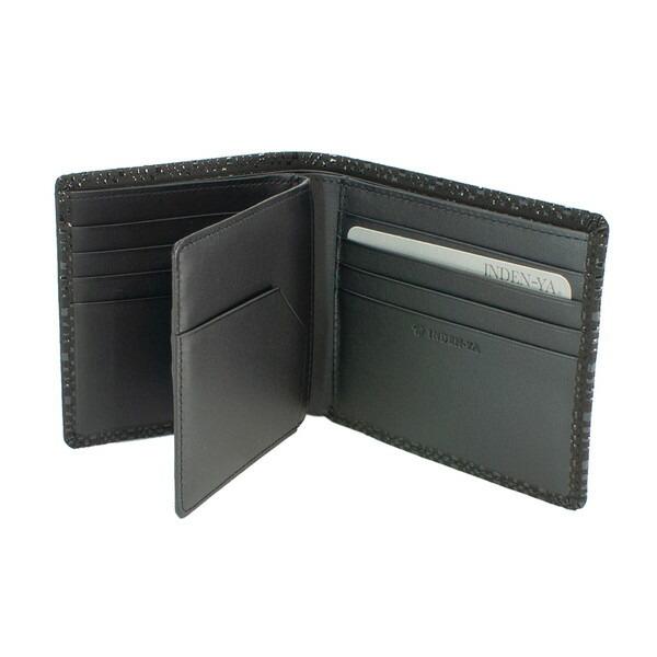 印傳屋（INDEN-YA） 印伝 甲州印伝 上原勇七 財布 二つ折り財布 2009