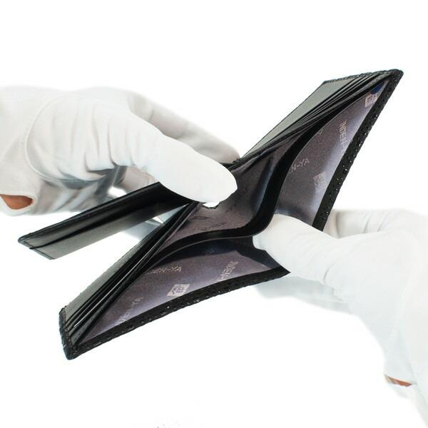 印傳屋（INDEN-YA） 印伝 甲州印伝 上原勇七 財布 二つ折り財布 2009