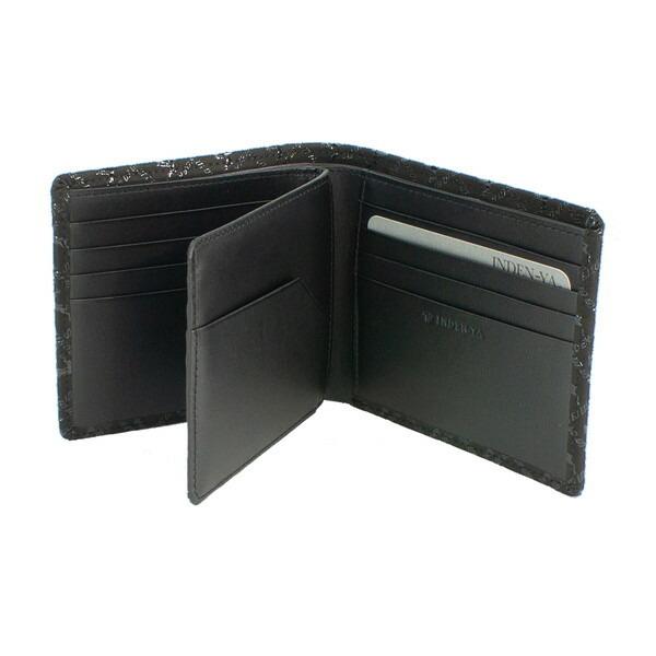 印傳屋（INDEN-YA） 印伝 甲州印伝 上原勇七 財布 二つ折り財布 2009