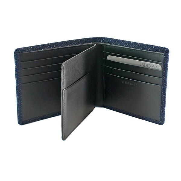 印傳屋（INDEN-YA） 印伝 甲州印伝 上原勇七 財布 二つ折り財布 2009