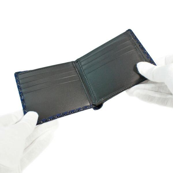 印傳屋（INDEN-YA） 印伝 甲州印伝 上原勇七 財布 二つ折り財布 2009