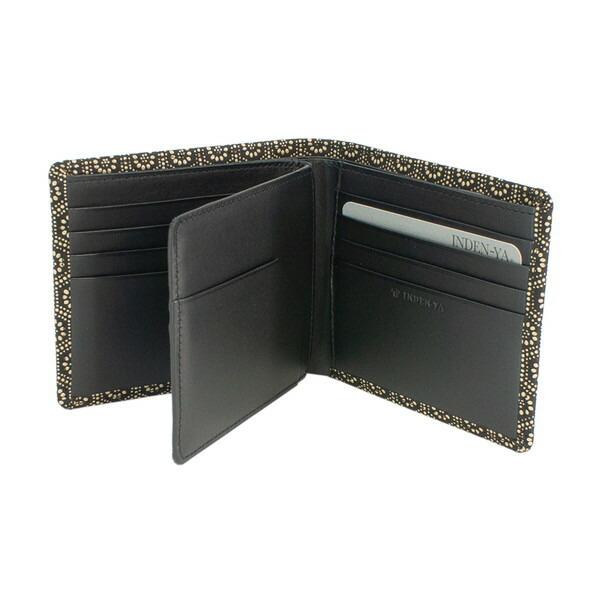 印傳屋（INDEN-YA） 印伝 甲州印伝 上原勇七 財布 二つ折り財布 2009