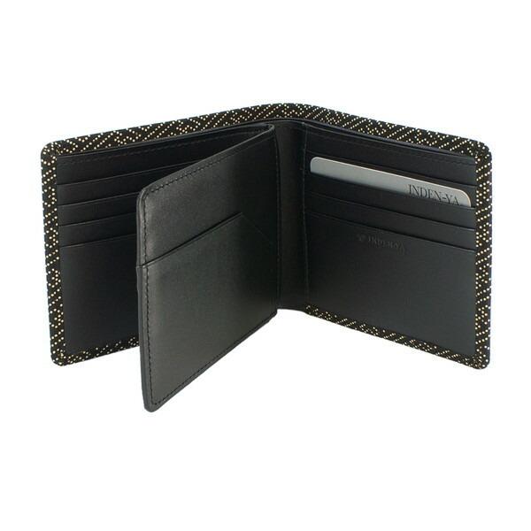 印傳屋（INDEN-YA） 印伝 甲州印伝 上原勇七 財布 二つ折り財布 2009