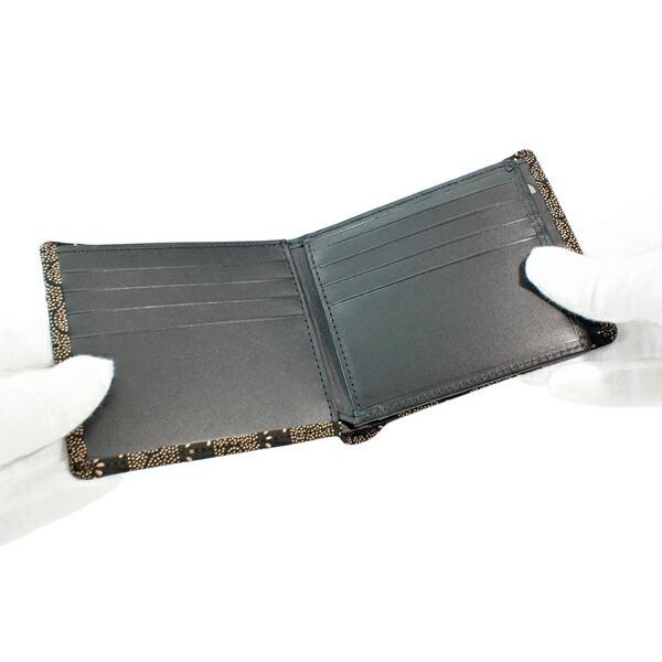 印傳屋（INDEN-YA） 印伝 甲州印伝 上原勇七 財布 二つ折り財布 2009