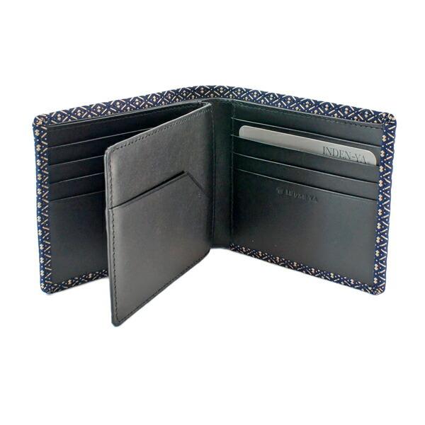 印傳屋（INDEN-YA） 印伝 甲州印伝 上原勇七 財布 二つ折り財布 2009