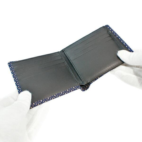 印傳屋（INDEN-YA） 印伝 甲州印伝 上原勇七 財布 二つ折り財布 2009