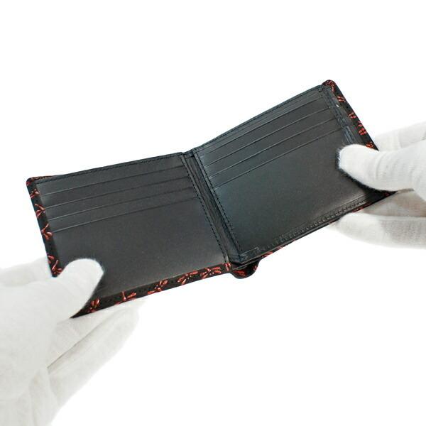 印傳屋（INDEN-YA） 印伝 甲州印伝 上原勇七 財布 二つ折り財布 2009