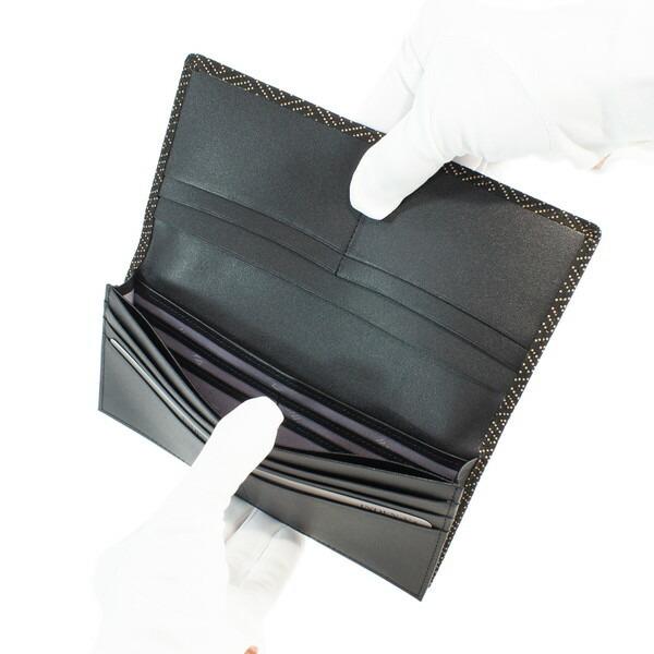 印傳屋（INDEN-YA） 印伝 甲州印伝 上原勇七 財布 長財布 印伝財布 束