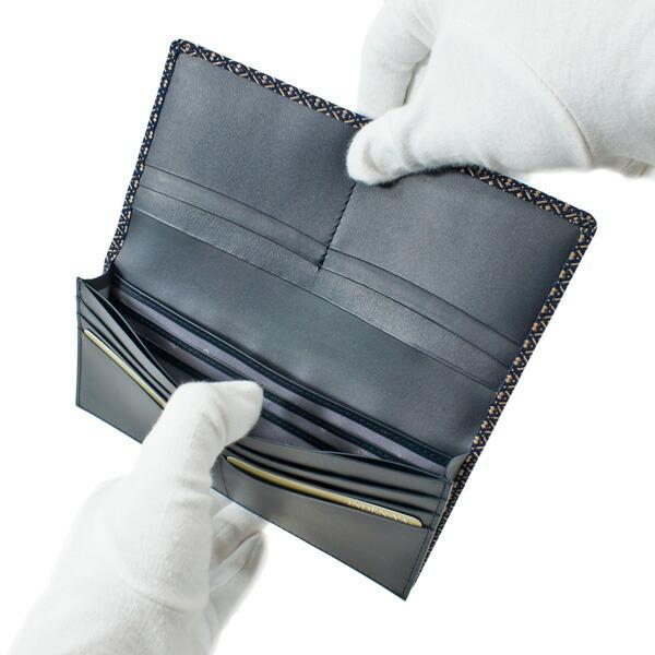 印傳屋（INDEN-YA） 印伝 甲州印伝 上原勇七 財布 長財布 印伝財布 束