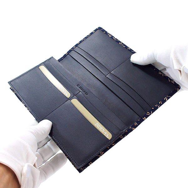 印傳屋（INDEN-YA） 印伝 甲州印伝 上原勇七 財布 長財布 印伝財布 束