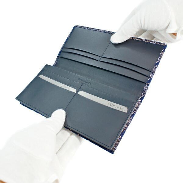 印傳屋（INDEN-YA） 印伝 甲州印伝 上原勇七 財布 長財布 印伝財布 束