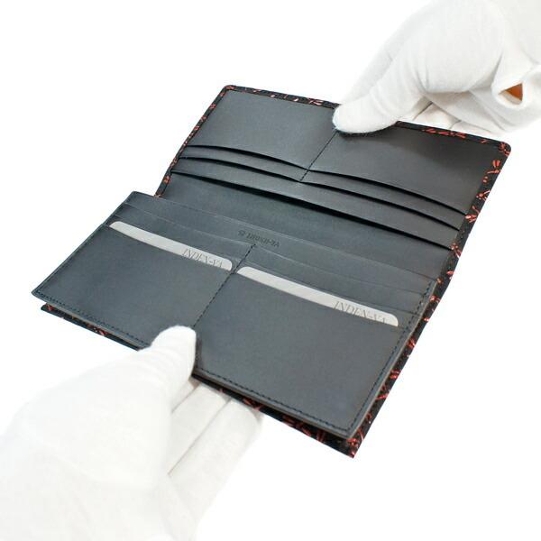 印傳屋（INDEN-YA） 印伝 甲州印伝 上原勇七 財布 長財布 印伝財布 束