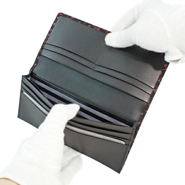 印傳屋（INDEN-YA） 印伝 甲州印伝 上原勇七 財布 長財布 印伝財布 束