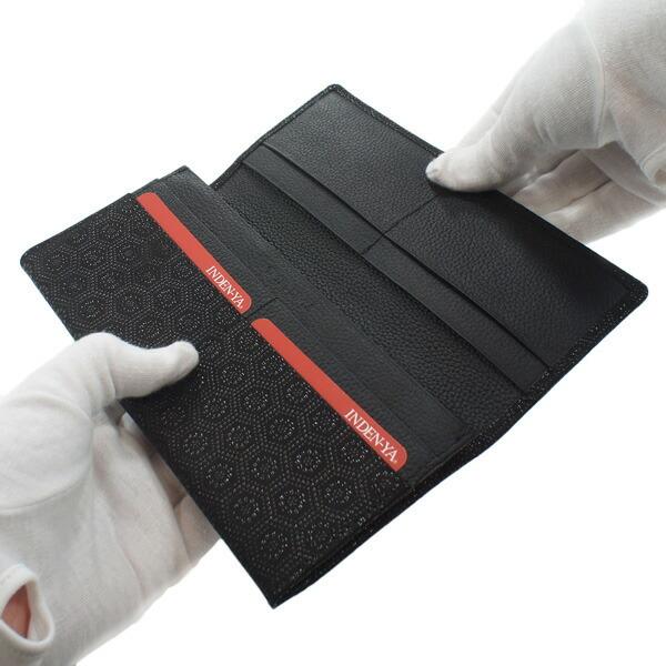 印傳屋（INDEN-YA） 印伝 甲州印伝 上原勇七 財布 長財布 印伝財布 束