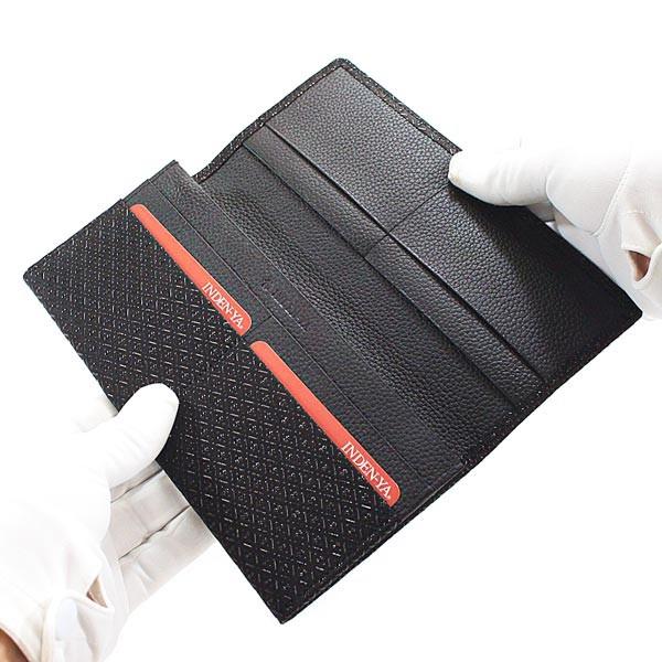 印傳屋（INDEN-YA） 印伝 甲州印伝 上原勇七 財布 長財布 印伝財布 束