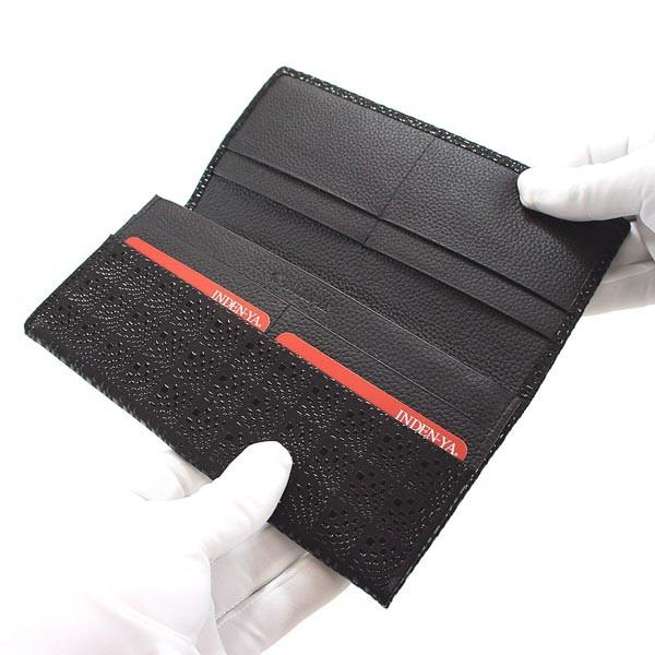 印傳屋（INDEN-YA） 印伝 甲州印伝 上原勇七 財布 長財布 印伝財布 束