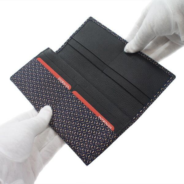 印傳屋（INDEN-YA） 印伝 甲州印伝 上原勇七 財布 長財布 印伝財布 束