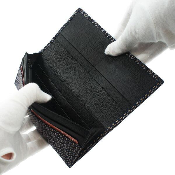 印傳屋（INDEN-YA） 印伝 甲州印伝 上原勇七 財布 長財布 印伝財布 束