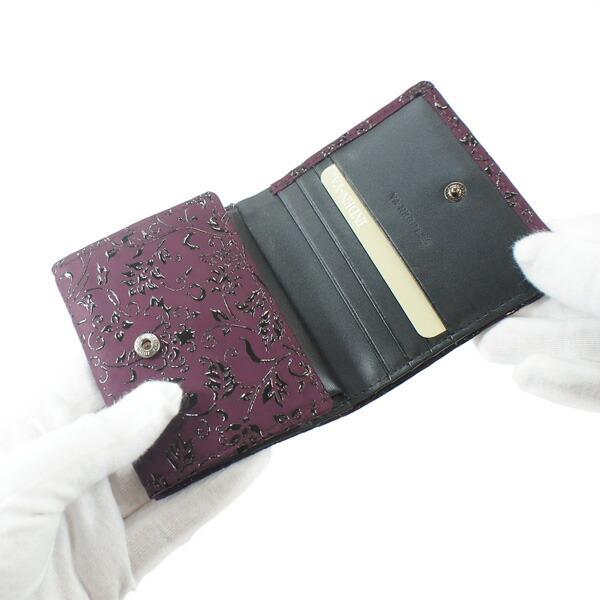 印傳屋（INDEN-YA） 印伝 甲州印伝 上原勇七 財布 二つ折り財布 印伝