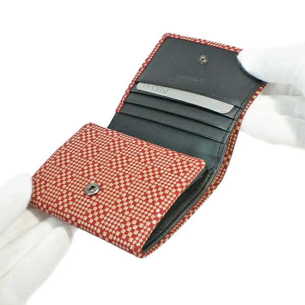 印傳屋（INDEN-YA） 印伝 甲州印伝 上原勇七 財布 二つ折り財布 印伝