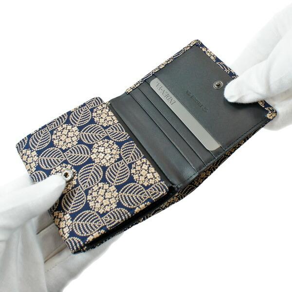 印傳屋（INDEN-YA） 印伝 甲州印伝 上原勇七 財布 二つ折り財布 印伝