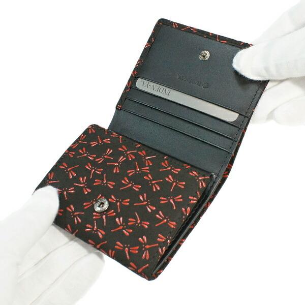 印傳屋（INDEN-YA） 印伝 甲州印伝 上原勇七 財布 二つ折り財布 印伝