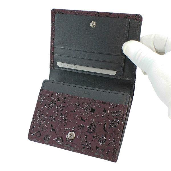 印傳屋（INDEN-YA） 印伝 甲州印伝 上原勇七 財布 二つ折り財布 印伝