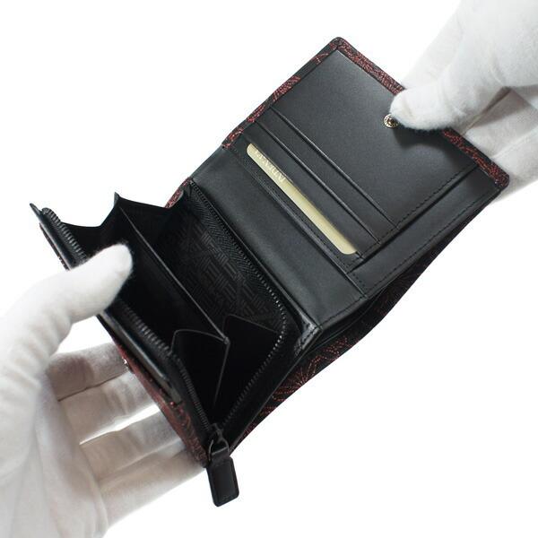 印傳屋（INDEN-YA） 印伝 甲州印伝 上原勇七 財布 二つ折り財布 印伝