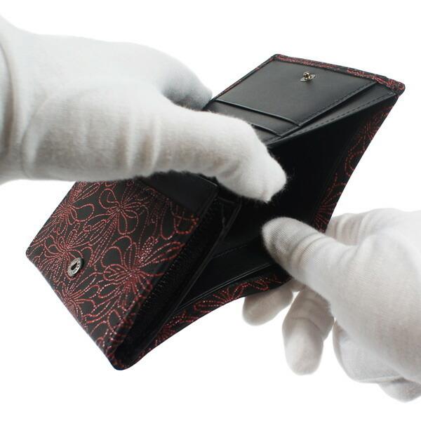 印傳屋（INDEN-YA） 印伝 甲州印伝 上原勇七 財布 二つ折り財布 印伝