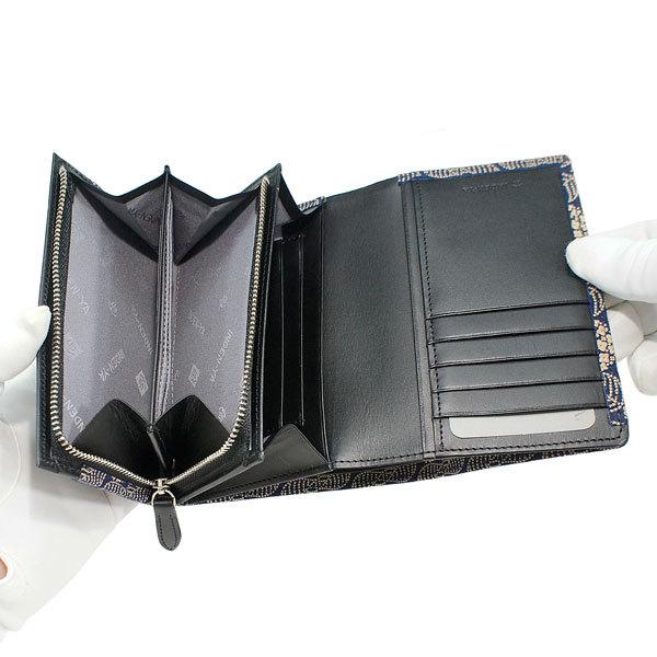 印傳屋（INDEN-YA） 印伝 甲州印伝 上原勇七 財布 二つ折り財布 印伝