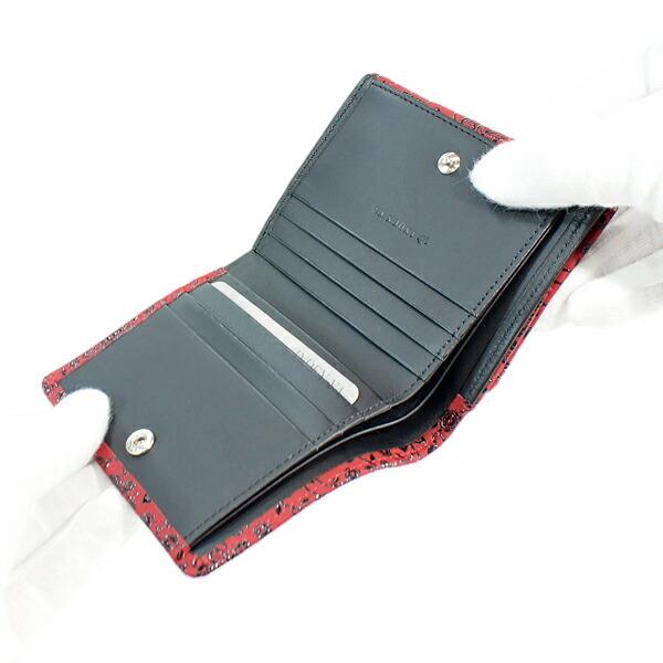 印傳屋（INDEN-YA） 印伝 甲州印伝 上原勇七 財布 二つ折り財布 印伝