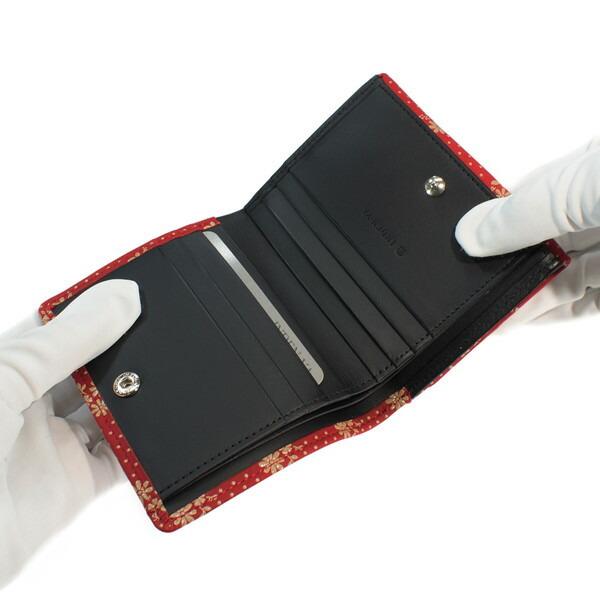 印傳屋（INDEN-YA） 印伝 甲州印伝 上原勇七 財布 二つ折り財布 印伝