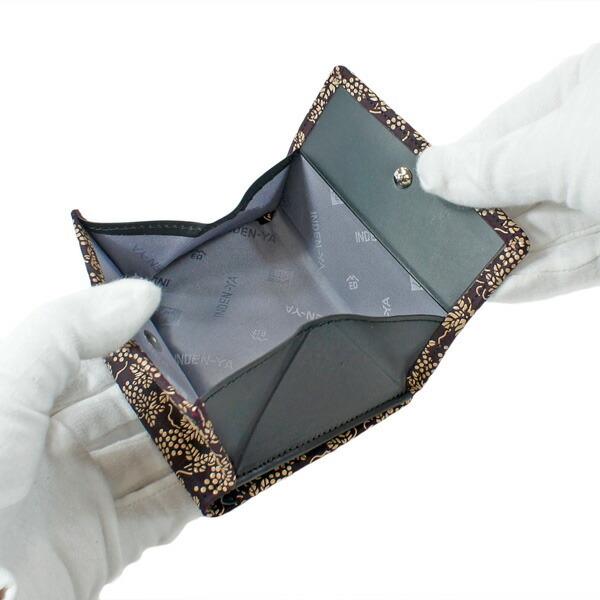 印傳屋（INDEN-YA） 印伝 甲州印伝 上原勇七 財布 二つ折り財布 印伝