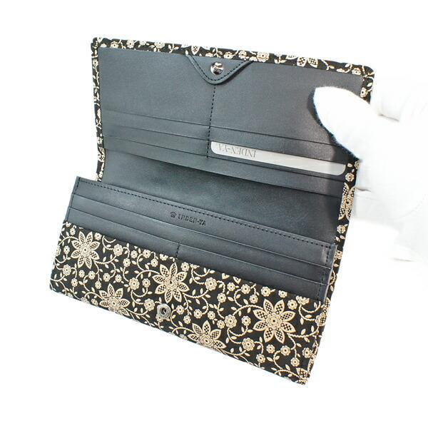 印傳屋（INDEN-YA） 印伝 甲州印伝 上原勇七 財布 長財布 印伝財布 束