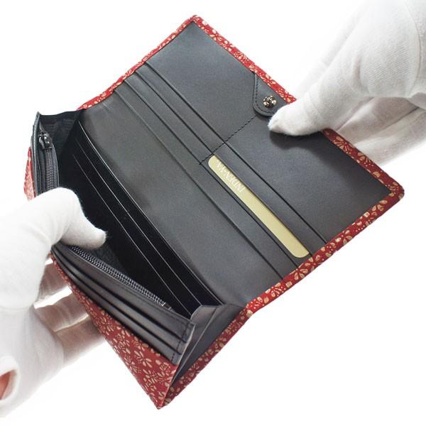 印傳屋（INDEN-YA） 印伝 甲州印伝 上原勇七 財布 長財布 印伝財布 束