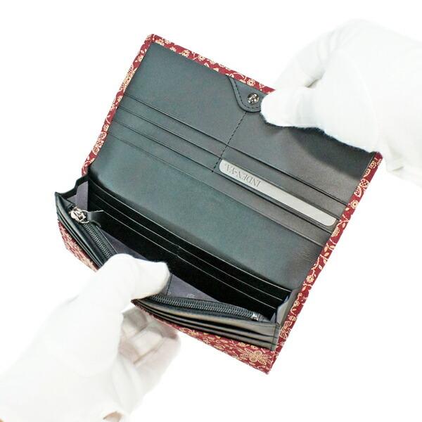 印傳屋（INDEN-YA） 印伝 甲州印伝 上原勇七 財布 長財布 印伝財布 束