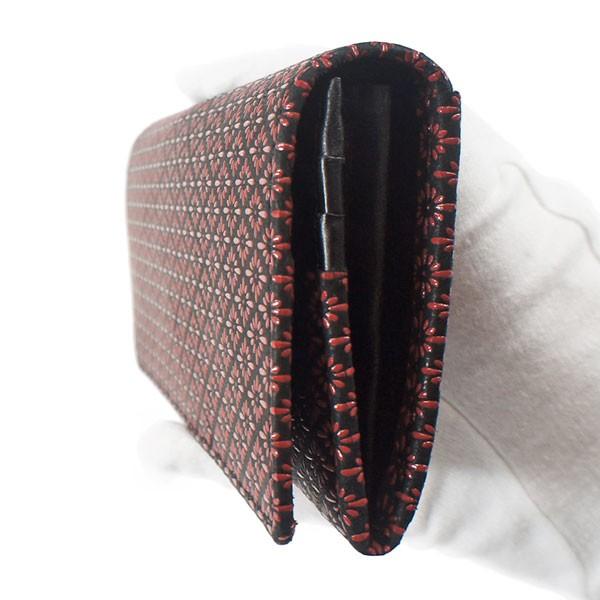 印傳屋（INDEN-YA） 印伝 甲州印伝 上原勇七 財布 長財布 印伝財布 束