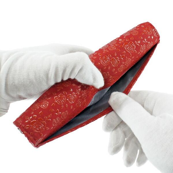 印傳屋（INDEN-YA） 印伝 甲州印伝 上原勇七 財布 長財布 印伝財布 束