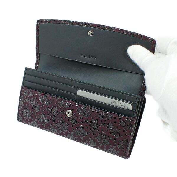 印傳屋（INDEN-YA） 印伝 甲州印伝 上原勇七 財布 長財布 印伝財布 束