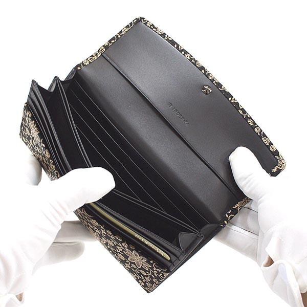 印傳屋（INDEN-YA） 印伝 甲州印伝 上原勇七 財布 長財布 印伝財布 束