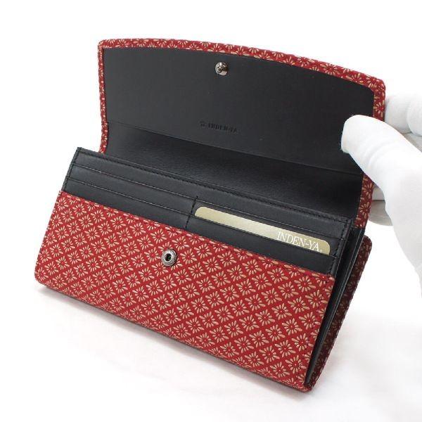 印傳屋（INDEN-YA） 印伝 甲州印伝 上原勇七 財布 長財布 印伝財布 束