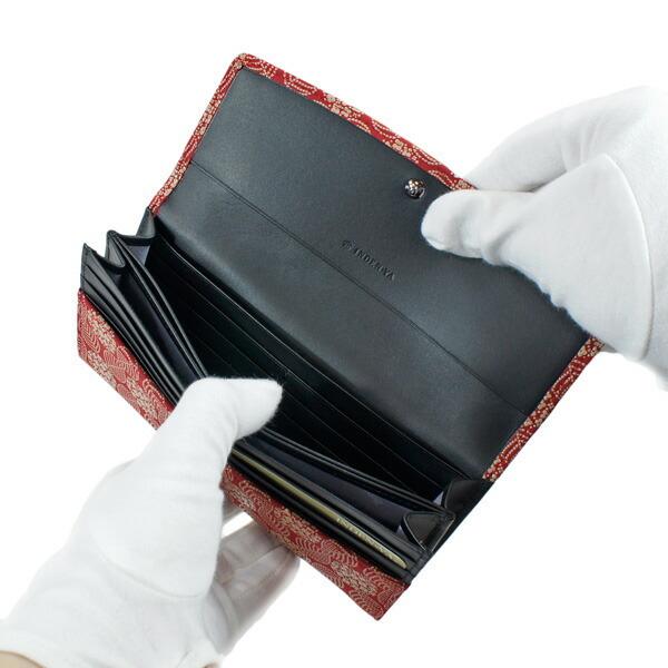 印傳屋（INDEN-YA） 印伝 甲州印伝 上原勇七 財布 長財布 印伝財布 束