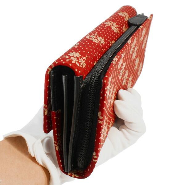 印傳屋（INDEN-YA） 印伝 甲州印伝 上原勇七 財布 長財布 印伝財布 束