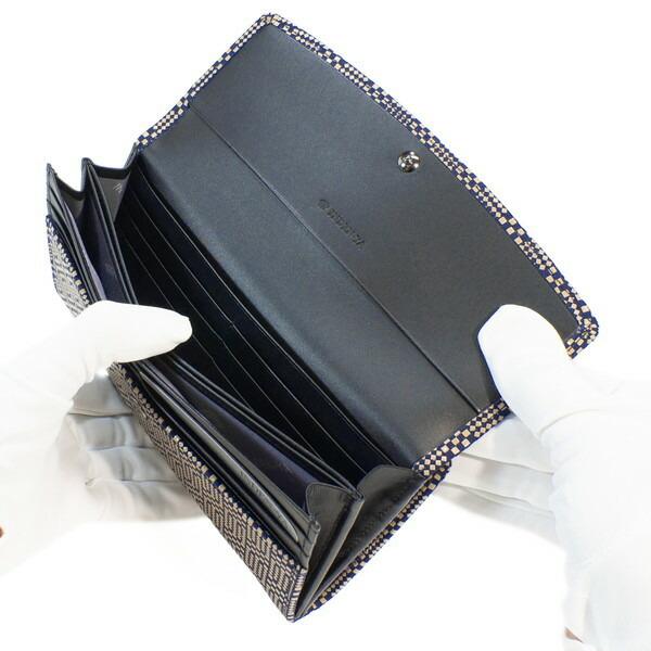 印傳屋（INDEN-YA） 印伝 甲州印伝 上原勇七 財布 長財布 印伝財布 束