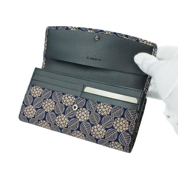 印傳屋（INDEN-YA） 印伝 甲州印伝 上原勇七 財布 長財布 印伝財布 束