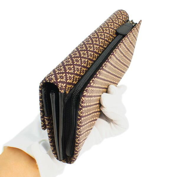 印傳屋（INDEN-YA） 印伝 甲州印伝 上原勇七 財布 長財布 印伝財布 束